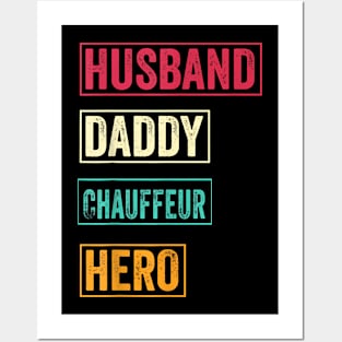 Chauffeur Dad Chauffeur Father'S Day Posters and Art